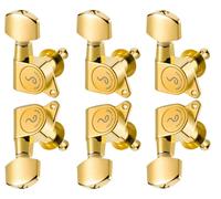 Schaller M6 135 3L/3R Solid 21,7 Gold Guitar Tuning Machines