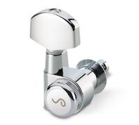 Schaller M6 Locking Tuners 3 x 3 Pin Mount (Chrome, .02)
