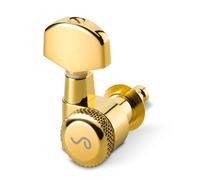 Schaller M6 Locking Tuners 3 x 3 Pin Mount (Gold, .02)