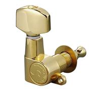 Schaller® M6 Mini SMB SP Mechanics 3L/3R Set of Machine Heads for Electric Guitar Finish Gold