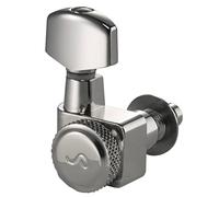 Schaller Original F-Series Standard + Locking 6l SMB SL Machine Head Set, nickel