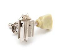 Schaller Original G-Series Deluxe Tuners 3 x 3 Kluson Style (Nickel, 16)