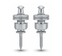 Schaller S-Locks Strap Locks Set of 2 (Satin Chrome)