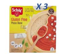 Schar Base for Pizza Ready Gluten Free 3 Packs Of 2 Pz (300 G X 3)