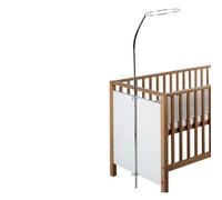 Schardt 3-Piece Chrome-Plated 093010000 Canopy, White Finish.