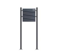 Schartec Free Standing Letterbox SPB-1-SBS-2 Mailbox Post Box Letter Catcher