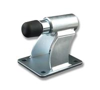 SCHARTEC Gate Stopper with Damper Integrated Floor Stop with Damping End Stop Floor Gate Stopper Sliding Gate