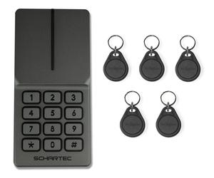 Schartec Metal Keypad Door Lock RFID waterproof gate entry access control system