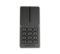 SCHARTEC Titan Universal Metal Keypad Garage Door Front Door 12-24 V for Outdoor Use - Code Lock Door Opener Code Keyboard Garage Door Opener Key Pad Access Control