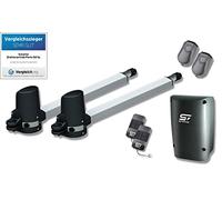 Schartec Porte 150 Swing Gate Opener 1500 N Dual Wing Door Operator Electric Automatic Motors (Standard kit)