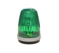 Schartec Professional Signal Light 24 volt or 230 volt - Warning Light - Flashing Light for Swing Gate Operators, Sliding Door Openers - Traffic Control - Blinking Warning Light - GREEN
