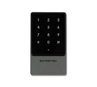 SCHARTEC Sky Universal Keypad Garage Door Front Door 12-24 V with Touch Panel for Outdoor Use - Code Lock Door Opener Code Keyboard Garage Door Opener Key Pad Access Control