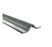 SCHARTEC Sliding Gate Rail Floor for V-Groove Wheels 1 m Long Floor Track Rail Outdoor Exterior Profile Gate Yard Gate Driveway Gate