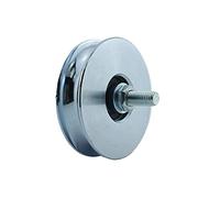 SCHARTEC Sliding Gate Roller Ø78 mm U-Profile Track Wheel for Sliding Gates Garden Gates Driveway Gates and Sliding Barn Doors