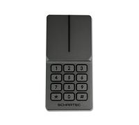 SCHARTEC Titan Universal Metal Keypad Garage Door Front Door 12-24 V for Outdoor Use - Code Lock Door Opener Code Keyboard Garage Door Opener Key Pad Access Control