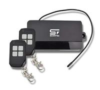 Schartec universal radio receiver for garage door, drive, 433 MHz radio including2x hand-held transmitters for drive door.