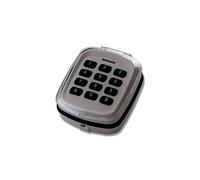Schartec Wireless Code Button 868 MHz Anthracite - Garage Door Keypad, Easy programming, Surface-Mounted, Compatible with Hörmann Systems
