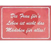 Schatzmix Tin-Plate Sign, Sheet metal, Multicoloured, 20x30 cm