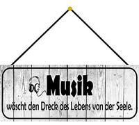 Schatzmix Tin-Plate Sign, Sheet metal, Multicoloured, 20x30 cm