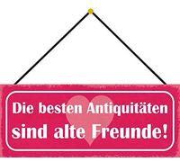Schatzmix Tin-Plate Sign, Sheet metal, Multicoloured, 27x10 cm