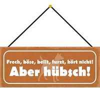 Schatzmix Tin-Plate Sign, Sheet metal, Multicoloured, 27x10 cm