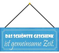 Schatzmix Tin-Plate Sign, Sheet metal, Multicoloured, 27x10 cm