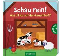 Schau rein! Was ist los auf dem Bauernhof?: Mit spannenden Schiebern