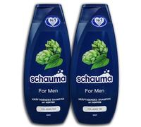 Schauma For Men Shampoo 2 x 400 ml Pack of 2