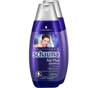 Schauma for Men Shampoo 2 Pack (2 x 400 ml)