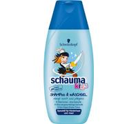 Schauma Kids Shampoo and Wash Gel Boys Pack of 3 x 250 ml