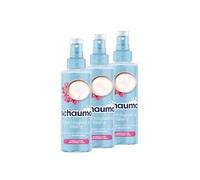 Schauma Schwarzkopf Moisture Spray Conditioner with Rice Water (3 x 200 ml), Detangles Hair for Easier Combing & Protects Against Blow Dryer Heat, for Soft & Healthy Hair