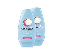 Schauma Schwarzkopf Moisturising Conditioner Moisture & Shine (2 x 250 ml), Hair Conditioner Makes Hair Shine, Conditioner with Rice Water for Normal to Dry Hair