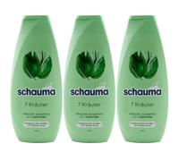 Schauma Shampoo 7 Herbs 1 x 400ml for Normal - Quickly Greasy Hair Vegan