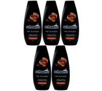 Schauma Shampoo Hair Activator 5 X 400Ml With Caffeine And Cedarwood Scent
