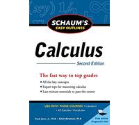 Schaum's Easy Outline of Calculus, Second Edition