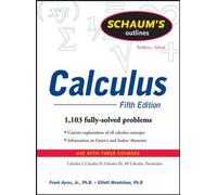 Schaum's Outline of Calculus, 5ed (Schaum's Outlines)