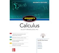 Schaum's Outline of Calculus, Seventh Edition: (7th edition)