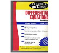 Schaum's Outline of Differential Equations, 3rd edition