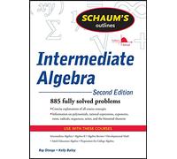 Schaum's Outline of Intermediate Algebra, Second Edition (Schaum's Outlines)
