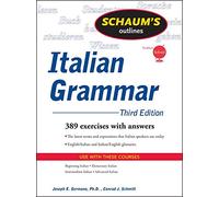 Schaum's Outline of Italian Grammar, Third Edition