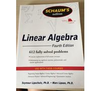 Schaum's Outline of Linear Algebra Fourth Edition