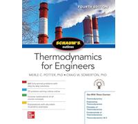 Schaums Outline of Thermodynamics for Engineers (SCHAUMS' ENGINEERING) – Fourth Edition