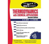 Schaum's Outline of Thermodynamics With Chemical Applications (SCHAUMS' ENGINEERING)