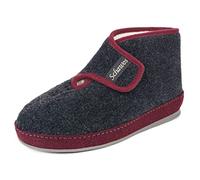 SCHAWOS Women's House Boot 2060 - Warm Felt Slipper with Wool, Wide Opening & Non-Slip Sole for Winter Comfort (Anthracite, UK_Footwear_Size_System, Adult, Women, Numeric, Medium, Numeric_6)