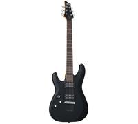 Schecter C-6 Deluxe Left Handed Electric Guitar Satin Black