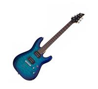 Schecter C-6 Plus Ocean Blue Burst