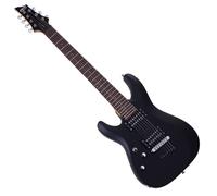 Schecter C-7 Deluxe Left Hand 7 String Satin Black