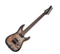 Schecter C-7 Pro 7 String Charcoal Burst