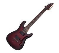 Schecter Demon-7 7 String Crimson Red Burst