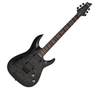 Schecter Omen Elite-6 See Thru Black Gear4music Exclusive